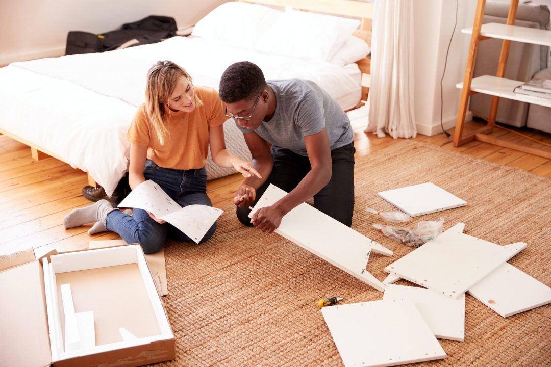 self assembly furniture -property inspection
